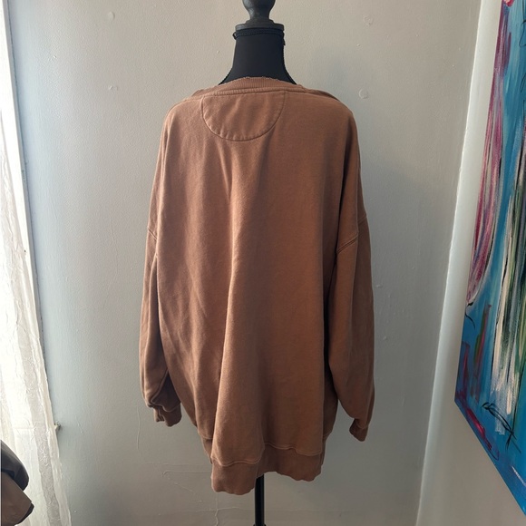 American eagle Halloween oversized sweatshirt womens XL trick or treat ghost - Picture 5 of 7